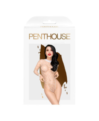 Body blanc large maille Scandalous 